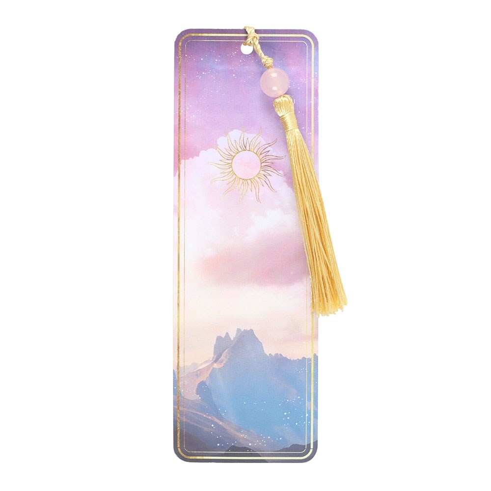 Something Different - Ethereal Rose Quartz with Tassel Boekenlegger - Multicolours